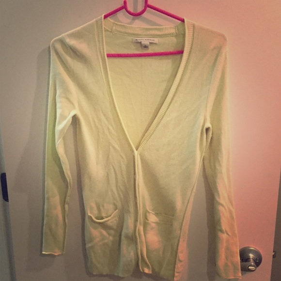Banana Republic light green cardigan