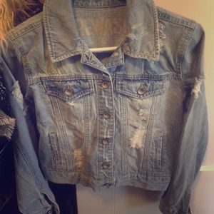 Destructed Denim Jacket