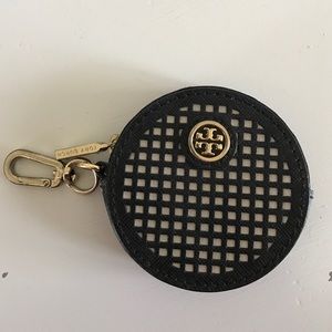 Tory Burch round coin purse