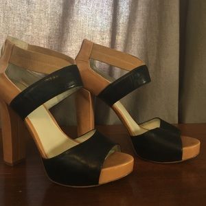 Nine West Chunky Heel Platforms - size 10