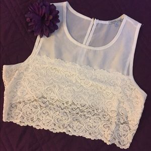 SALE! Lace Crop Top