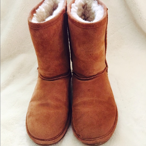 BearPaw Shoes - Bear Paw Suede leather boots in Natural.