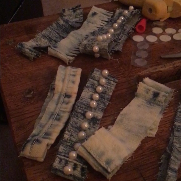 Blue Jean Chokers