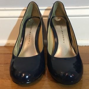 Heels, dark blue