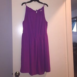 Magenta party dress