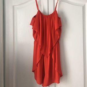 Bcbg generation red romper