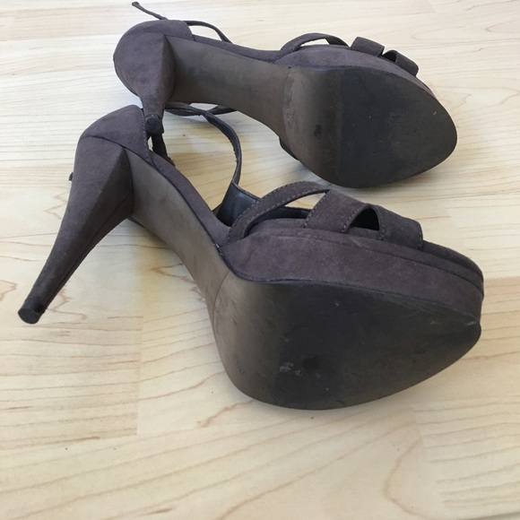 Just Reduced Zara Open Toe Heel Sandals - Picture 4 of 4