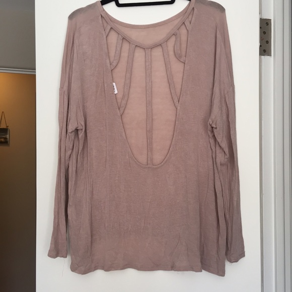 Open back Asos top