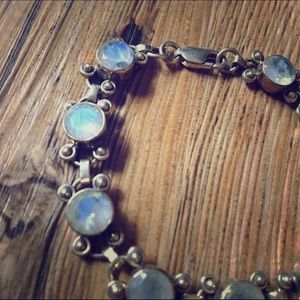 Moonstone & Sterling Silver Bracelet