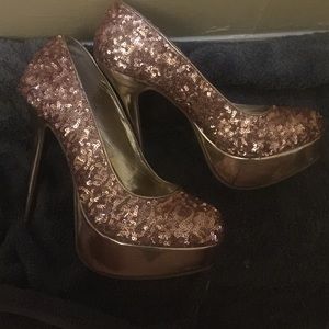 Sparkling heels size 10