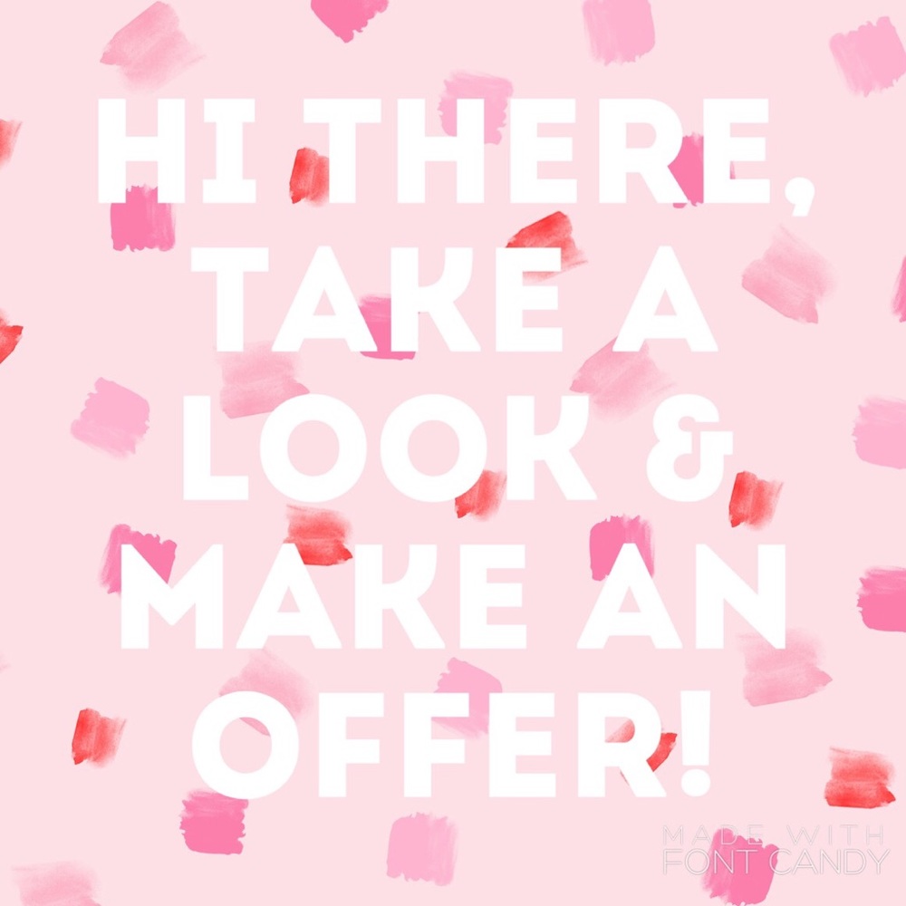 Offers welcome here!