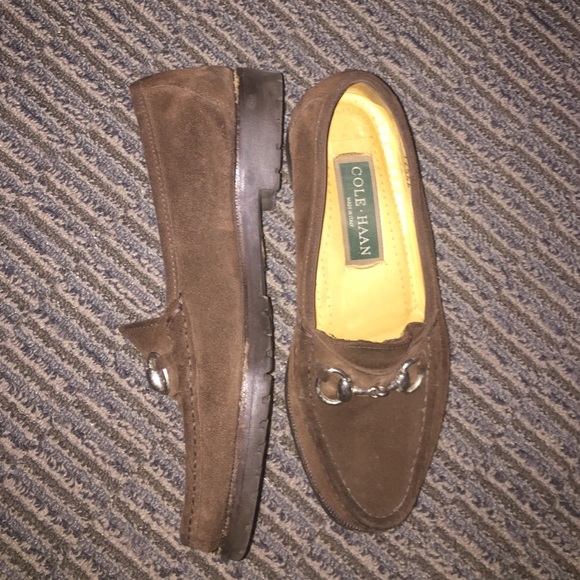 Vintage brown leather Cole Haan Italian loafers - Picture 2 of 3