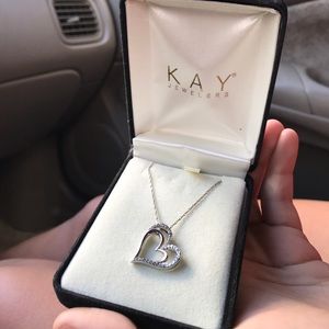 Kay's double heart necklace