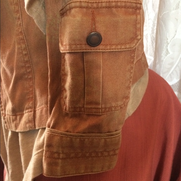 Draped Military Jacket - Picture 3 of 4