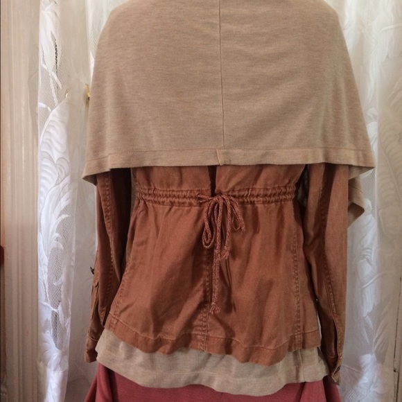Draped Military Jacket - Picture 4 of 4