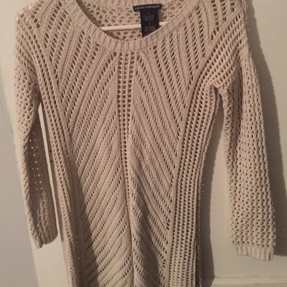 Sweater with holes