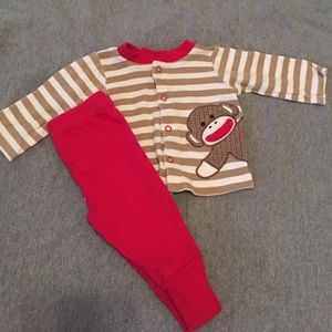 ⚡️Flash Sale⚡️ 🐵Baby sock monkey outfit