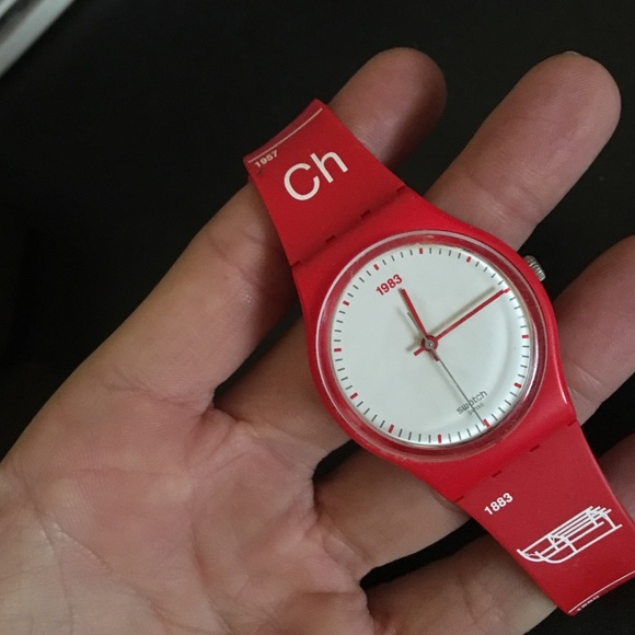 Swatch- Red Rubber 1983