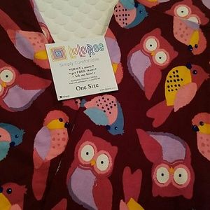 Owl LulaRoe OS leggings NWT