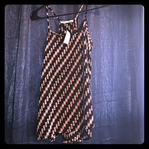 Black and white checkered tank top