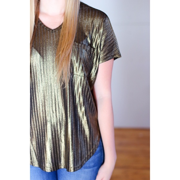 >>LAST<< Lux of My Life Gold Top - Picture 3 of 4