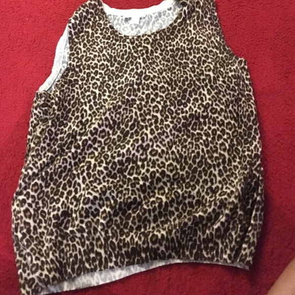Leopard cami