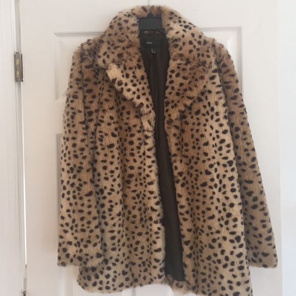 mango leopard jacket