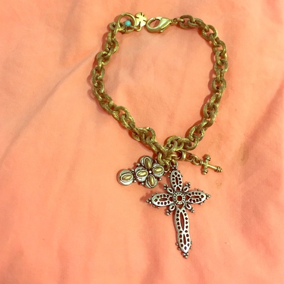 Lucky brand cross bracelet