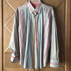Sz 2XL men's Robert Graham shirt