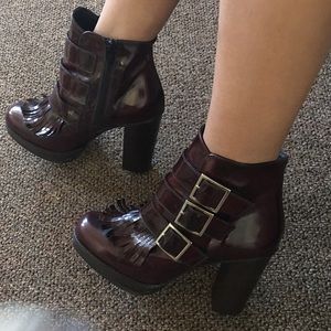 ASOS boots with fringe