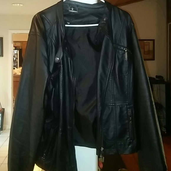 Like new gently used faux moto jacket