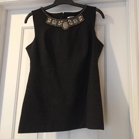 CAbi Tops - Cabi sleeveless top with jewel detail