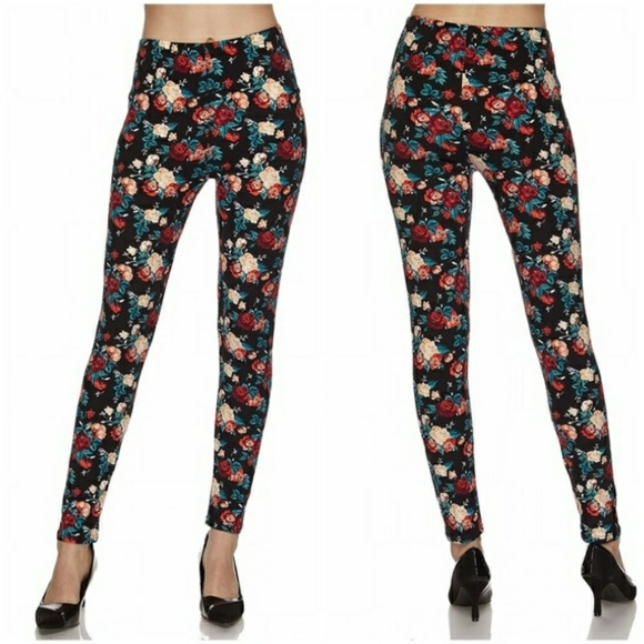 FINAL SALE NWT PLUS SOFT BRUSHED KNIT LEGGINGS - Picture 5 of 5