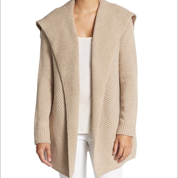 Vince wool blend honeycomb stitch sweater