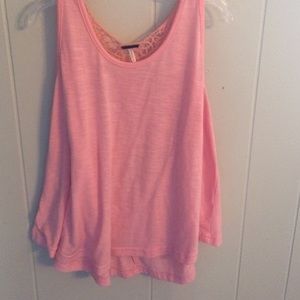 Pink tank top