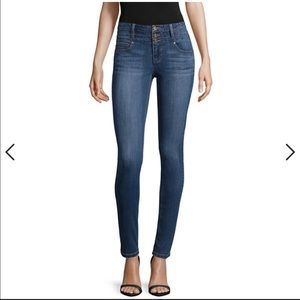 2pairs Blue spice high waist skinny jeans size 17