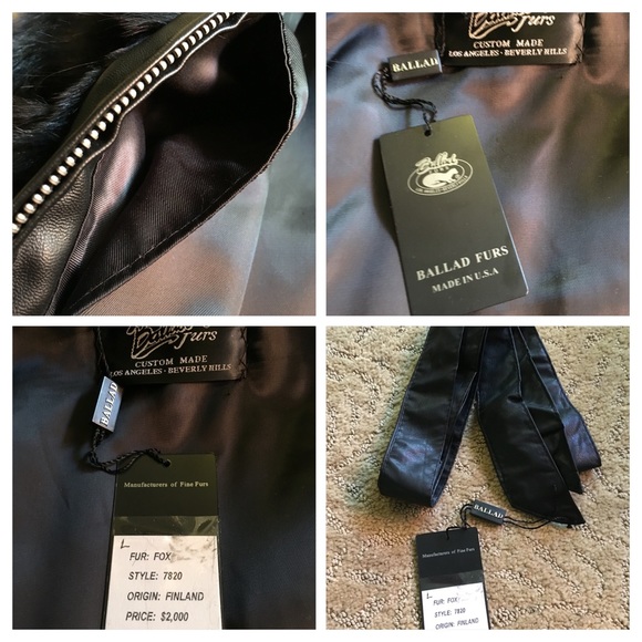 Ballad Furs custom made vest - Picture 3 of 4