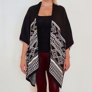 Cute cape-like cardigan
