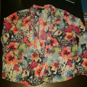 Forever 21 PLUS floral jacket