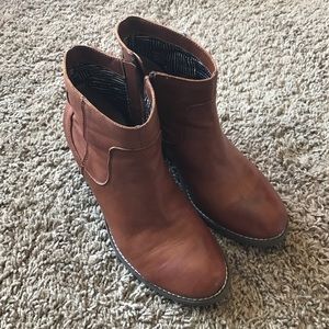 Seychelles Brown Booties