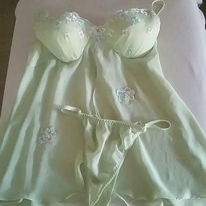 Mint Green Lingerie