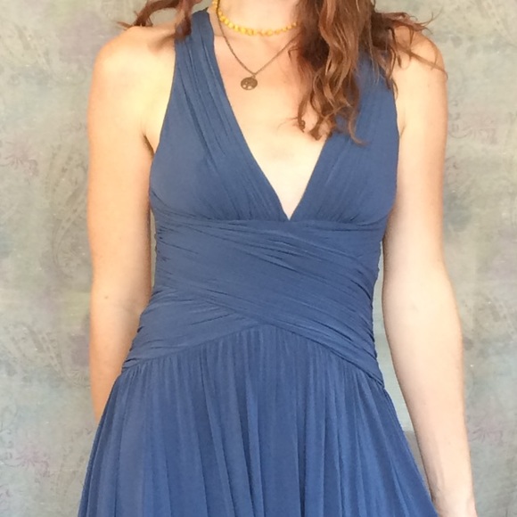 BCBG MaxAzria Dress Princess Blue Size Small