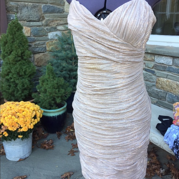 Max and Cleo short prom dress