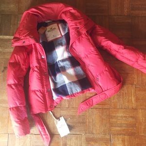 NWT Hollister Down Puffer Coat