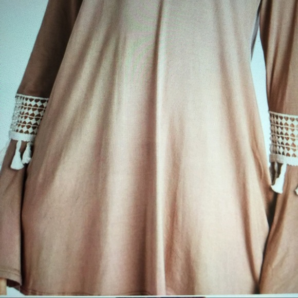 Long Bell Sleeve With Detail Tunic - Picture 4 of 4