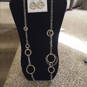 premiere designs necklace & matching earring