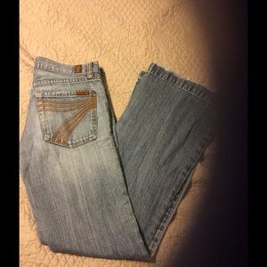7 for all mankind jeans size 25