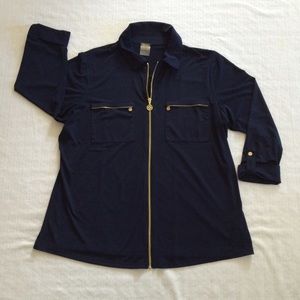 Anne Klein Jersey Blouse