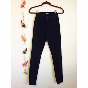 Black BDG high rise twig jeans