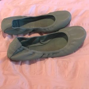 Tory Burch Eddie Flat Aqua